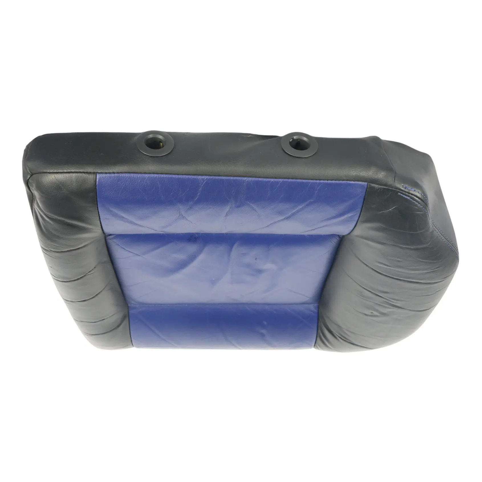 Volkswagen Golf Mk4 GTI Rivestimento Sedile Posteriore Pelle Nero Blu Sinistro