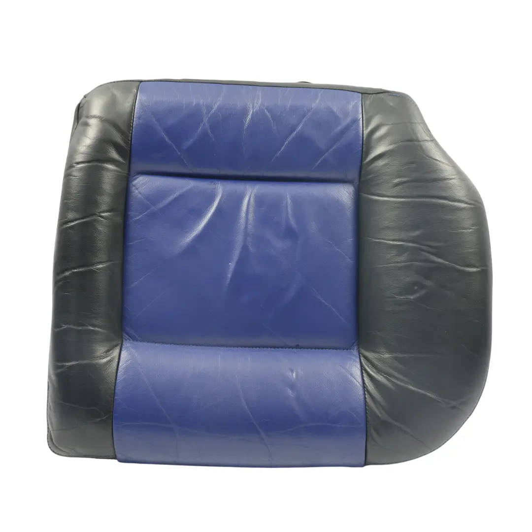 Mk4 GTI Rear Seat Base Cover Leather Black/Blue Left N/S to Volkswagen Golf with Part number 1J0885405DC Volkswagen Golf Mk4 GTI Rear Seat Base Cover Leather Black/Blue Left N/S - SKU 1J0885405DC - Part number 1J0885405DC