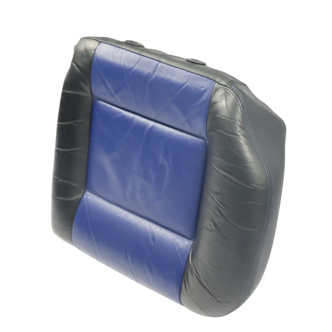 Mk4 GTI Rivestimento Sedile Posteriore Pelle Nero Blu Sinistro per Volkswagen Golf con numero di parte 1J0885405DC Volkswagen Golf Mk4 GTI Rivestimento Sedile Posteriore Pelle Nero Blu Sinistro - SKU 1J0885405DC - Numero di parte 1J0885405DC