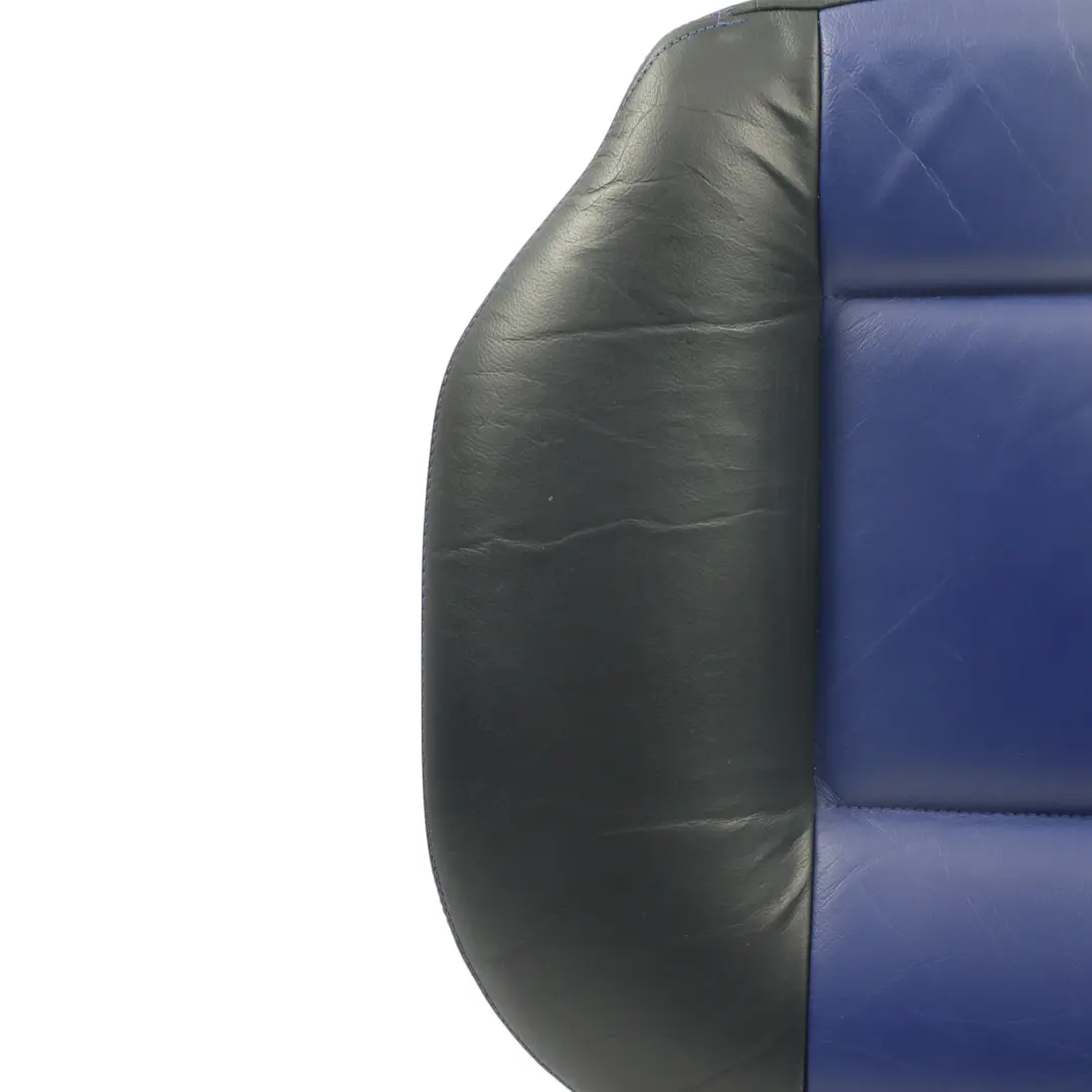 Volkswagen Golf Mk4 GTI Rivestimento Sedile Posteriore Pelle Nero Blu Destro - SKU 1J0885406CK - Numero di parte 1J0885406CK