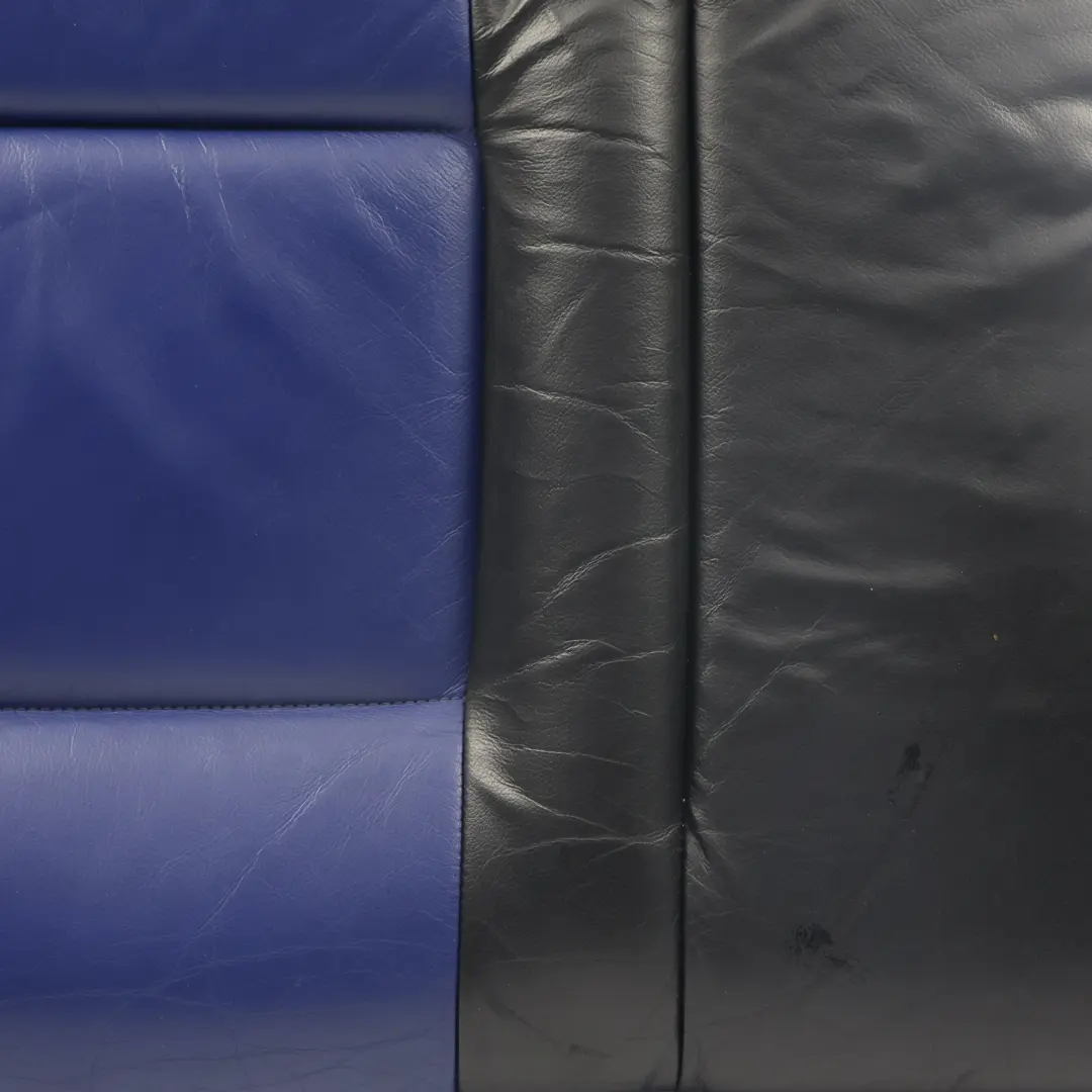 Volkswagen Golf Mk4 GTI Funda Base Asiento Trasero Cuero Negro/Azul Derecho - SKU 1J0885406CK - Número de pieza 1J0885406CK