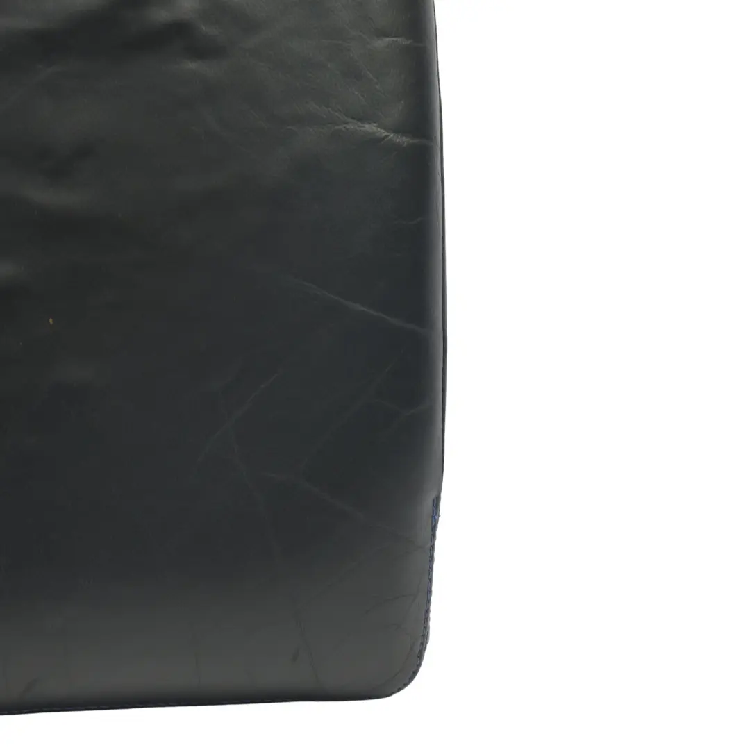 Volkswagen Golf Mk4 GTI Hinten Sitzbasis Abdeckung Leder Schwarz Blau Rechts - SKU 1J0885406CK - Teilenummer 1J0885406CK