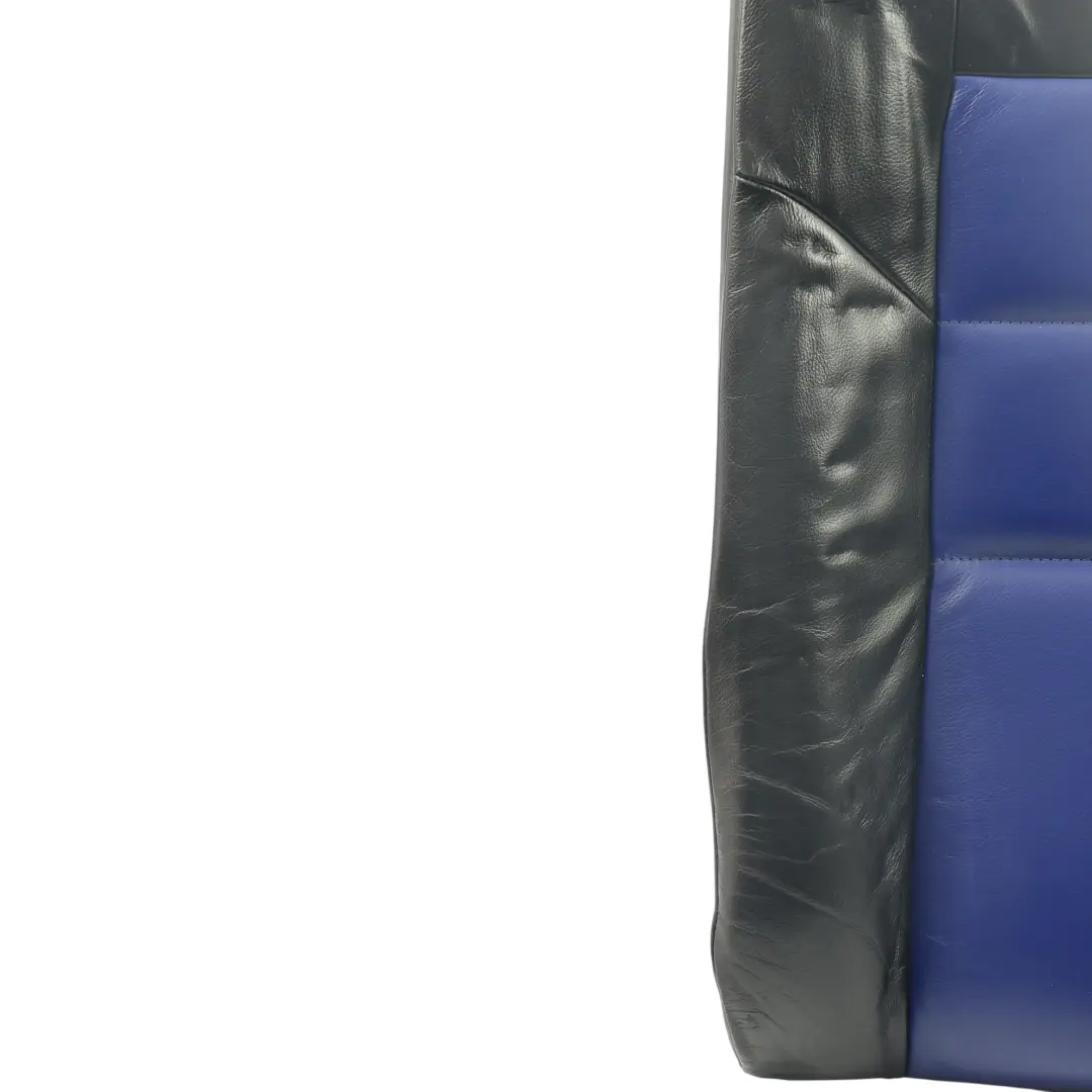 Volkswagen Golf GTI Mk4 Rücksitz Sofa Rückenlehne Leder Schwarz Blau Links - SKU 1J0885805S - Teilenummer 1J0885805S