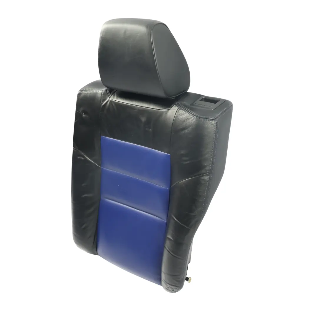 Volkswagen Golf GTI Mk4 Rücksitz Sofa Rückenlehne Leder Schwarz Blau Links - SKU 1J0885805S - Teilenummer 1J0885805S