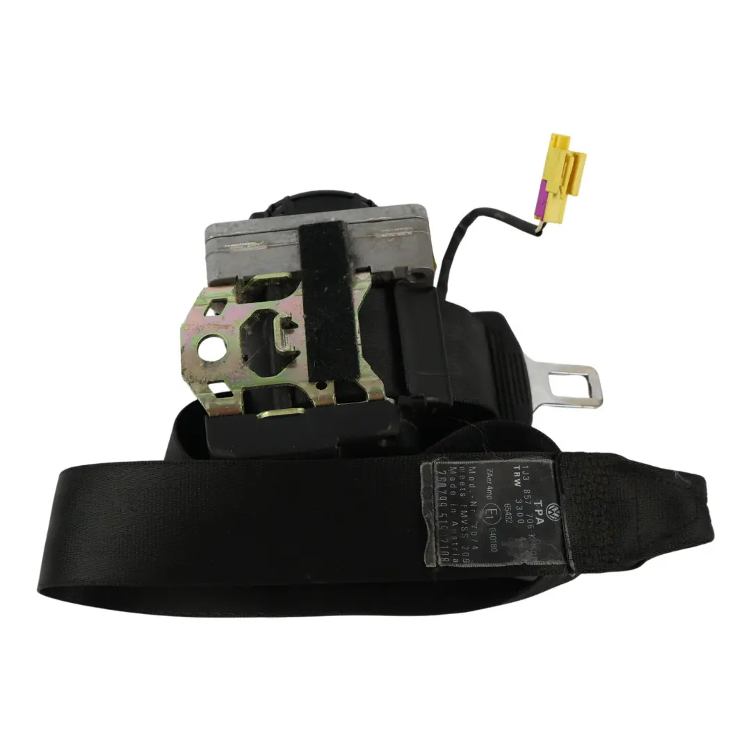 Volkswagen Golf GTI 1J Mk4 Front Seat Belt Seatbelt Right O/S - SKU RHD-1J3857706K - Part number 1J3857706K