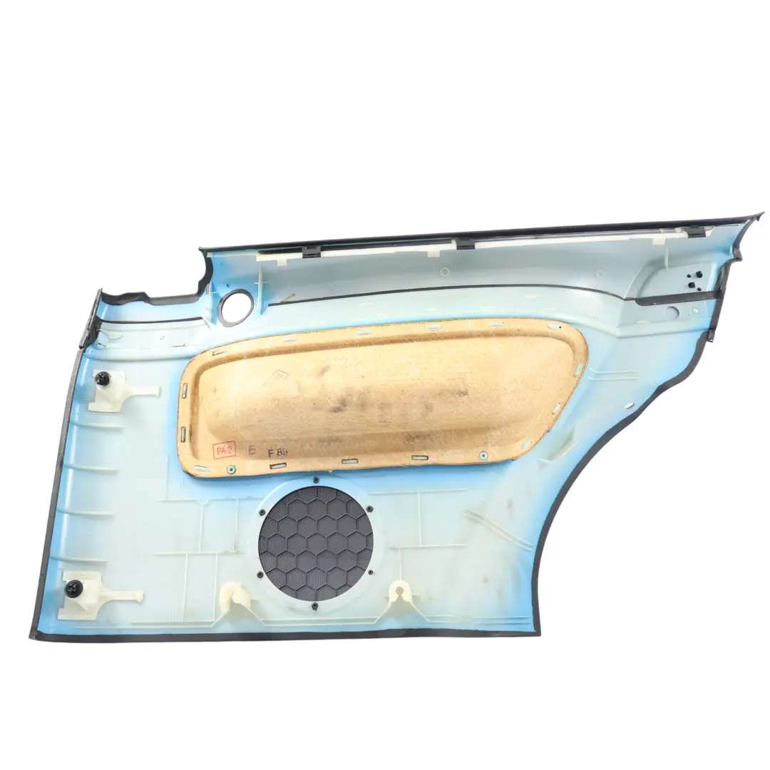 Mk4 Verkleidung Hinten Links Schwarz/Blau für Volkswagen Golf mit Teilenummer 1J3867043CG Volkswagen Golf Mk4 Verkleidung Hinten Links Schwarz/Blau - SKU 1J3867043CG - Teilenummer 1J3867043CG