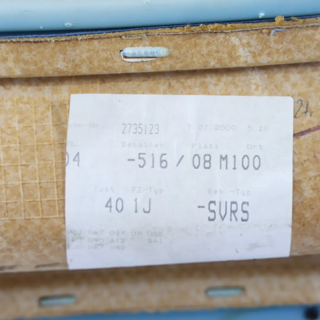 Volkswagen Golf MK4 Heck Verkleidung Rechts Schwarz Blau - SKU 1J3867044CG - Teilenummer 1J3867044CG