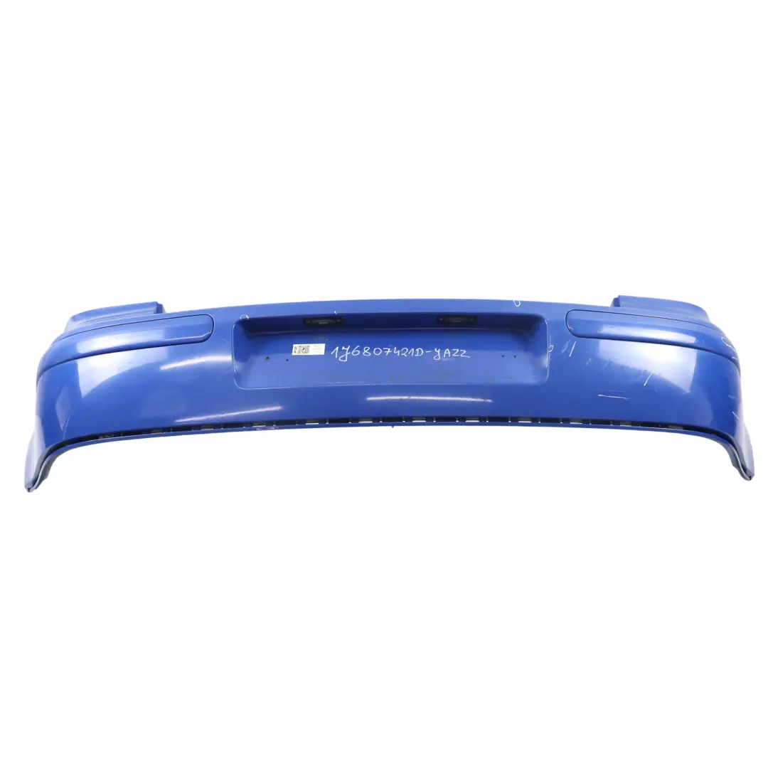 Bumper Rear Trim Panel Jazz Blue Pearl Effect - W5Z to Volkswagen Golf GTI 1J Rear with Part number 1J6807421D Volkswagen Golf GTI 1J Rear Bumper Rear Trim Panel Jazz Blue Pearl Effect - W5Z - SKU 1J6807421D-JAZZ - Part number 1J6807421D