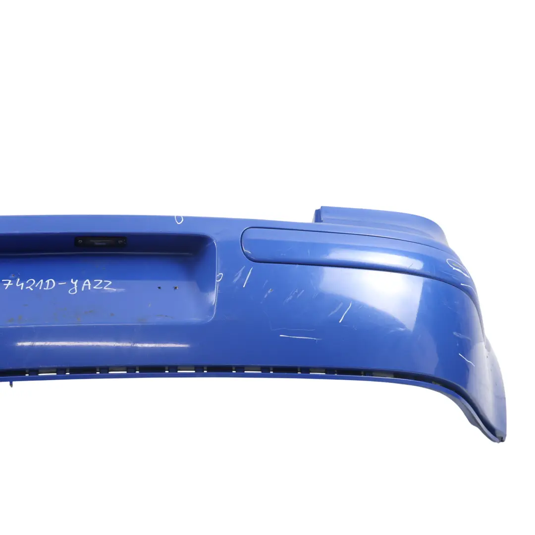 Bumper Rear Trim Panel Jazz Blue Pearl Effect - W5Z to Volkswagen Golf GTI 1J Rear with Part number 1J6807421D Volkswagen Golf GTI 1J Rear Bumper Rear Trim Panel Jazz Blue Pearl Effect - W5Z - SKU 1J6807421D-JAZZ - Part number 1J6807421D