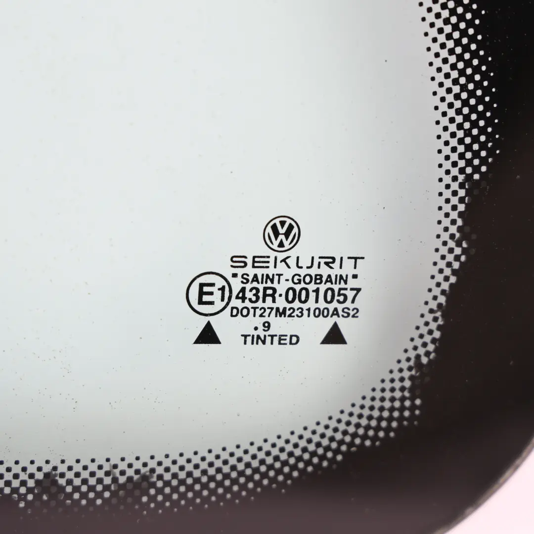 Volkswagen Golf Mk4 3D Rear Quarter Window Glass Fixed Left N/S AS2 - SKU 1J6845041A - Part number 1J6845041A