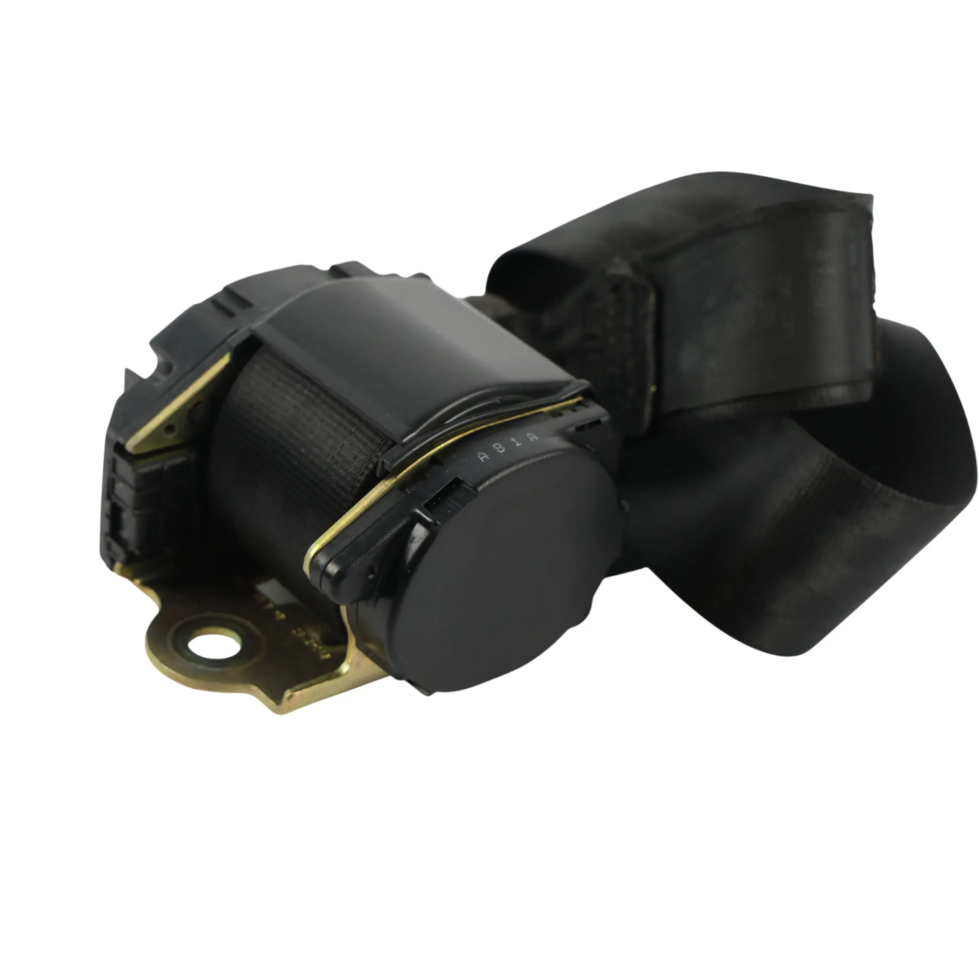 Volkswagen Golf Mk4 Cintura Sicurezza Sedile Posteriore Nera Sinistra 1J6857805B