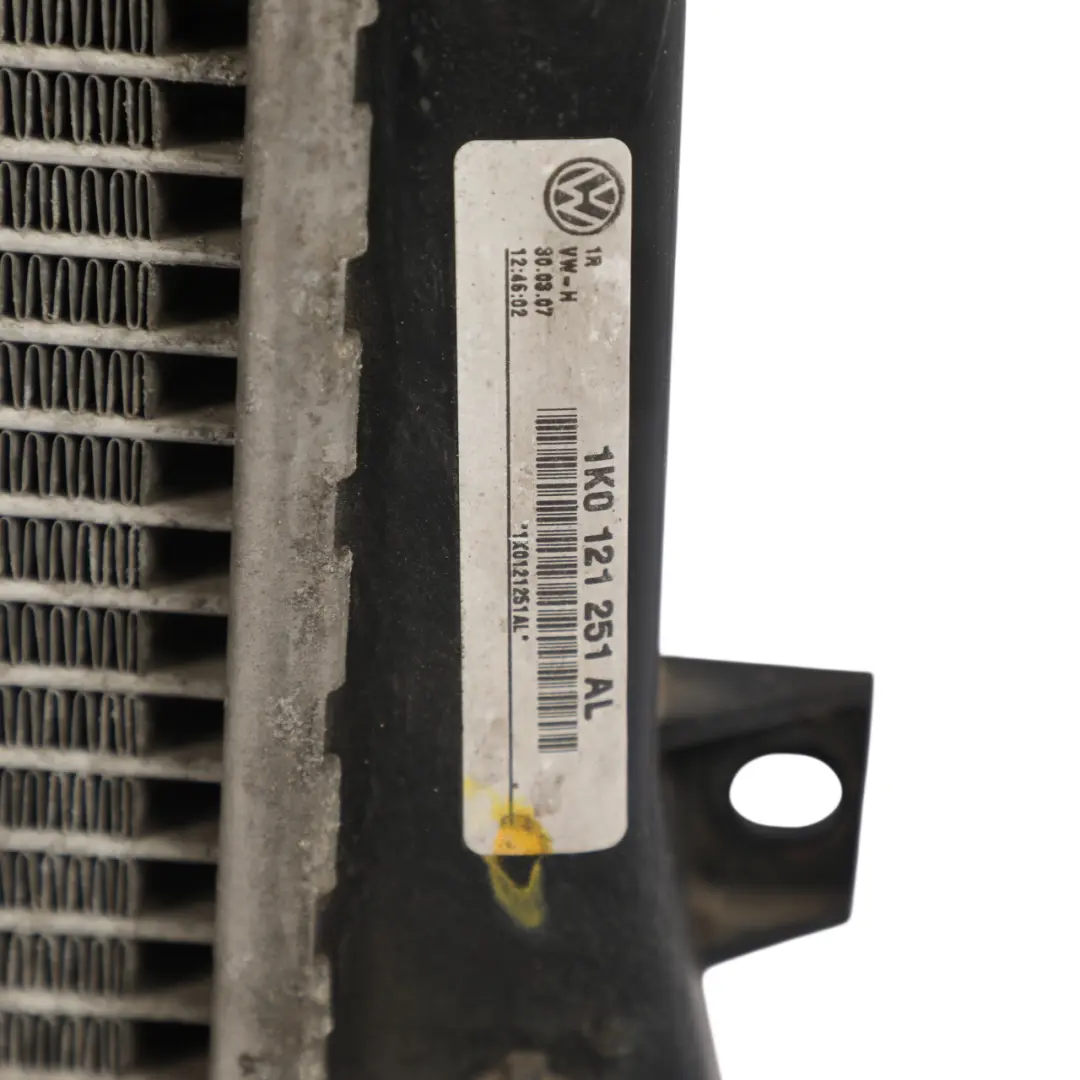 VW Eos 1F Coolant Radiator Engine Cooler Cooling Unit Diesel Engine - SKU 1K0121251AL - Part number 1K0121251AL