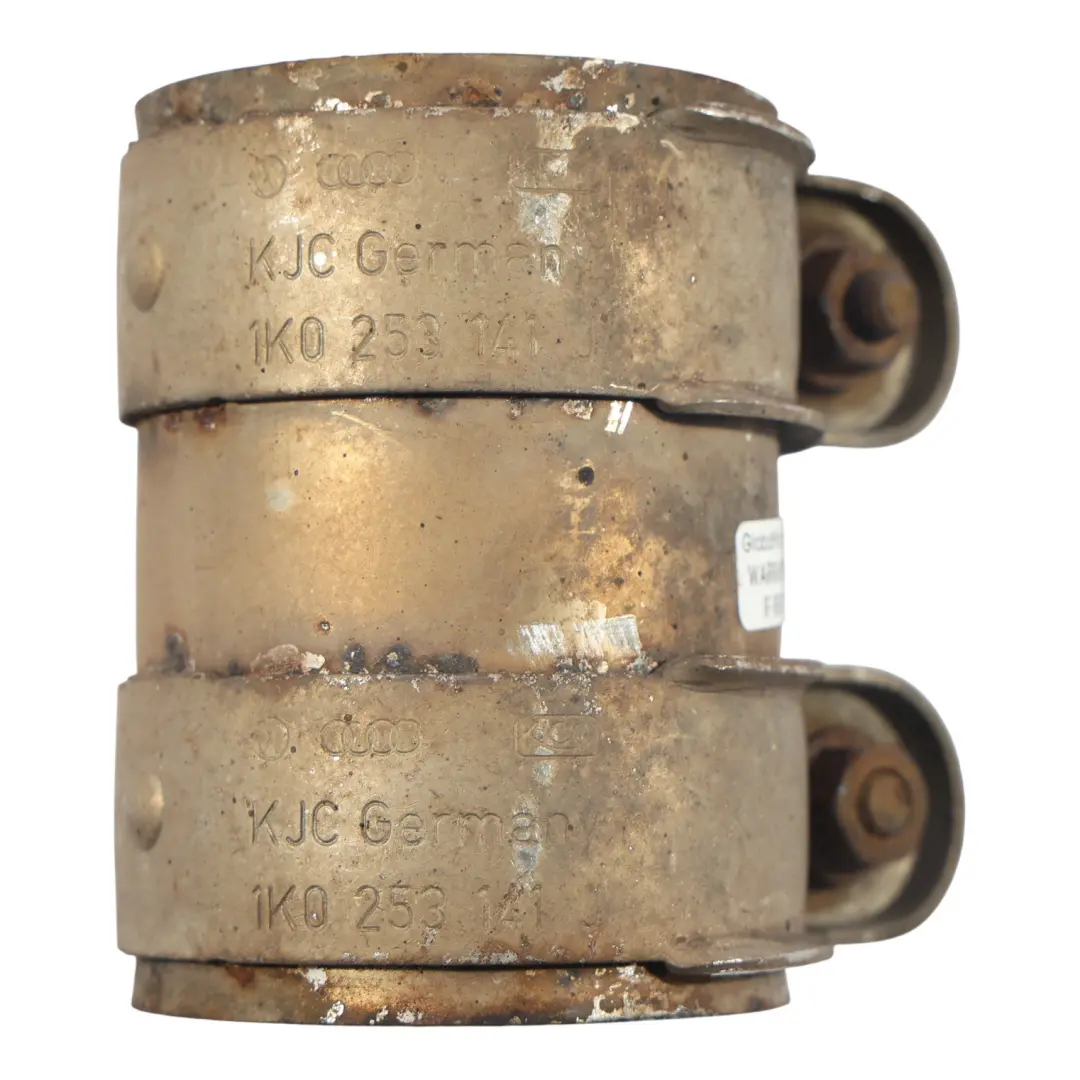 Audi A3 S3 8P TT 8N Q7 4L Exhaust Clamp Dual Clip Pipe Connector - SKU 1K0253141J - Part number 1K0253141J