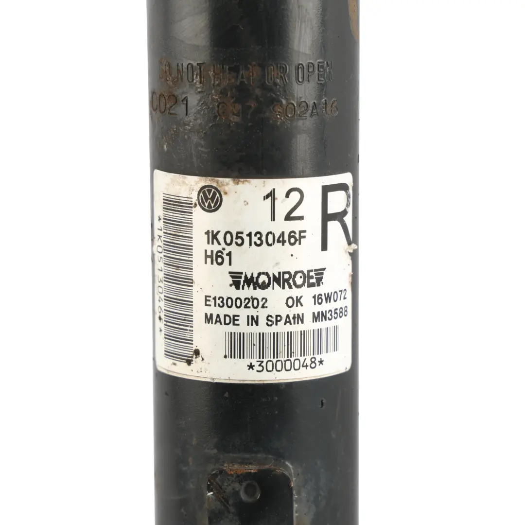 VW Volkswagen Scirocco Mk3 Rear Shock Absorber Strut Right O/S - SKU 1K0513046F - Part number 1K0513046F