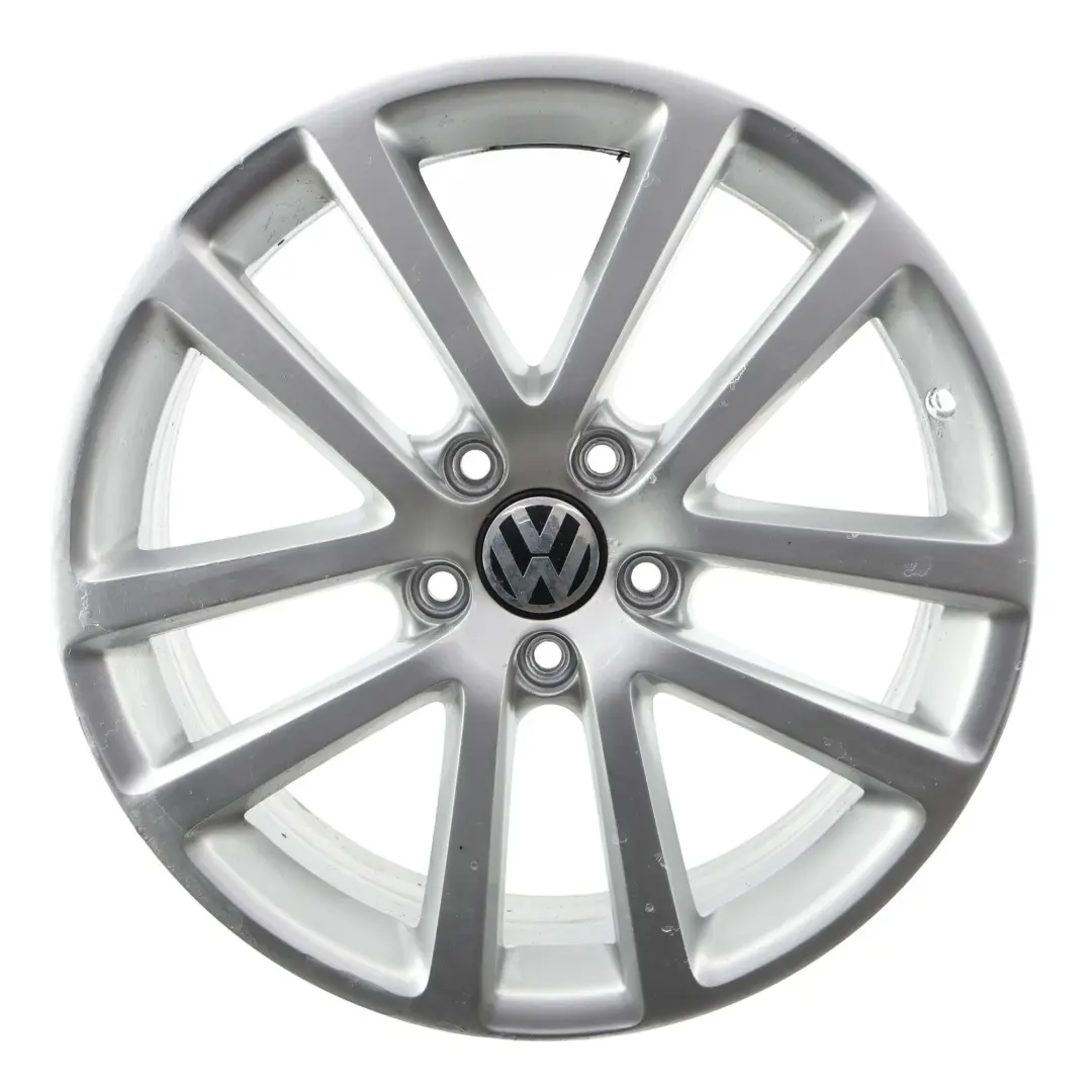 Volkswagen VW Golf Mk5 Mk6 18" 7.5J ET:51 Alloy Wheel Rim Charleston Spoke - SKU 1K0601025AG-1 - Part number 1K0601025AG