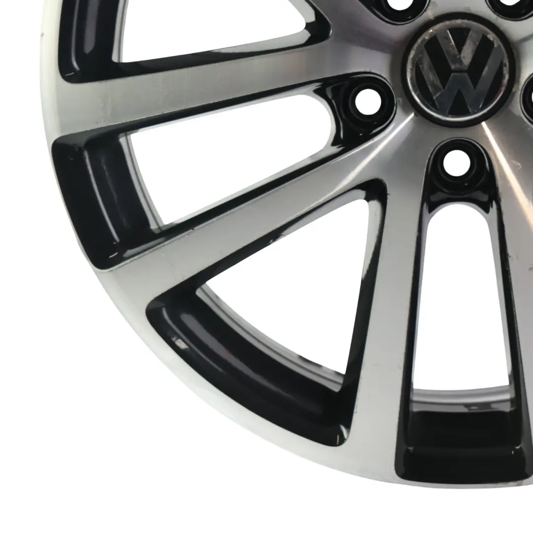 VW Golf Mk5 Mk6 18" 7.5J ET:51 Alloy Wheel Rim Charleston Spoke Bicolour - SKU 1K0601025AG-2 - Part number 1K0601025AG