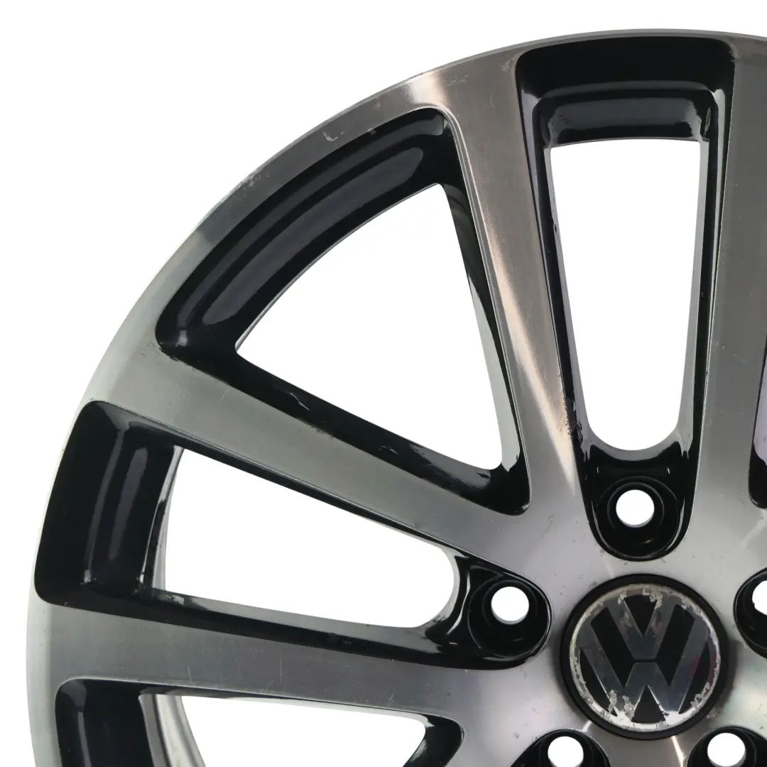 VW Golf Mk5 Mk6 Felga Aluminiowa 18" 7.5J ET51 Charleston Dwukolorowa - SKU 1K0601025AG-3 - Numer Części 1K0601025AG