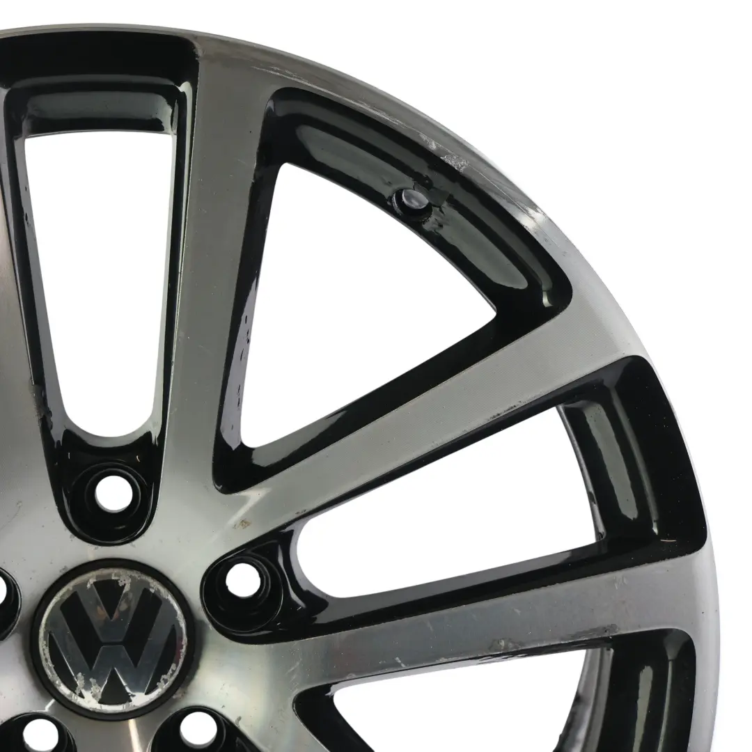 Volkswagen Golf Mk5 Mk6 18" 7.5J ET:51 Llanta Aleación Charleston Bicolor - SKU 1K0601025AG-3 - Número de pieza 1K0601025AG