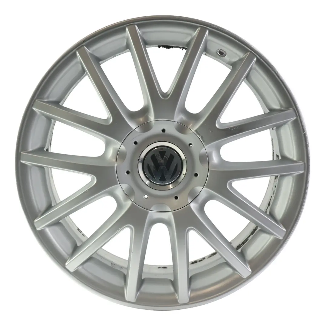 VW Volkswagen Golf Mk5 Mk6 Silver Wheel Alloy Rim 17" ET:54 7J - SKU 1K0601025AN-1 - Part number 1K0601025AN