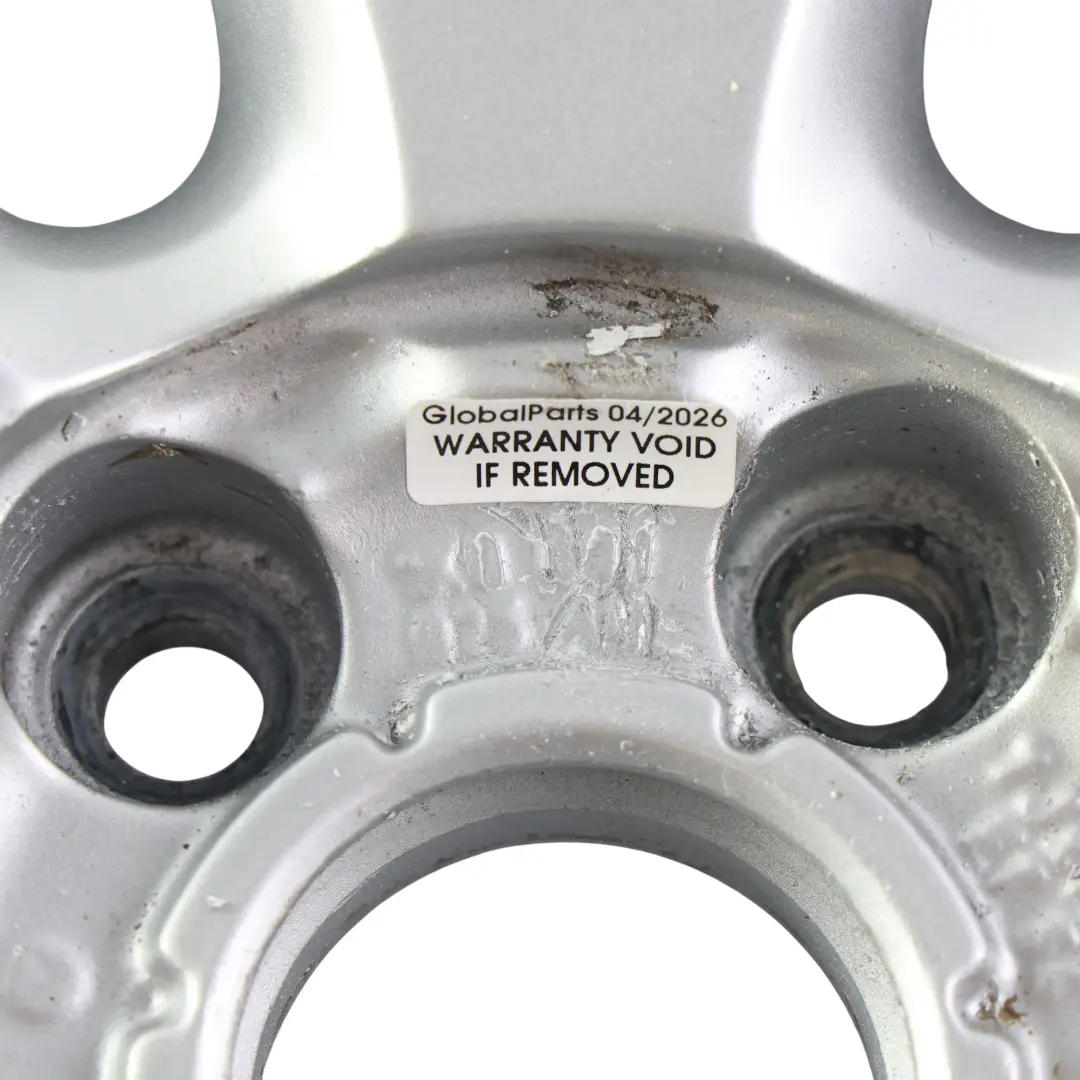 VW Volkswagen Golf Mk5 Mk6 Silver Wheel Alloy Rim 17" ET:54 7J - SKU 1K0601025AN-1 - Part number 1K0601025AN