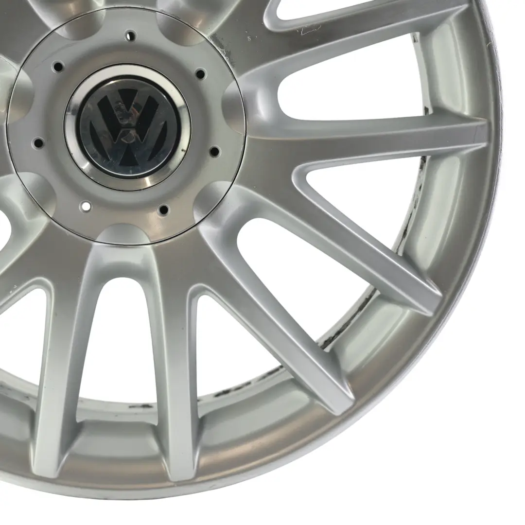 VW Volkswagen Golf Mk5 Mk6 Silver Wheel Alloy Rim 17" ET:54 7J - SKU 1K0601025AN-1 - Part number 1K0601025AN