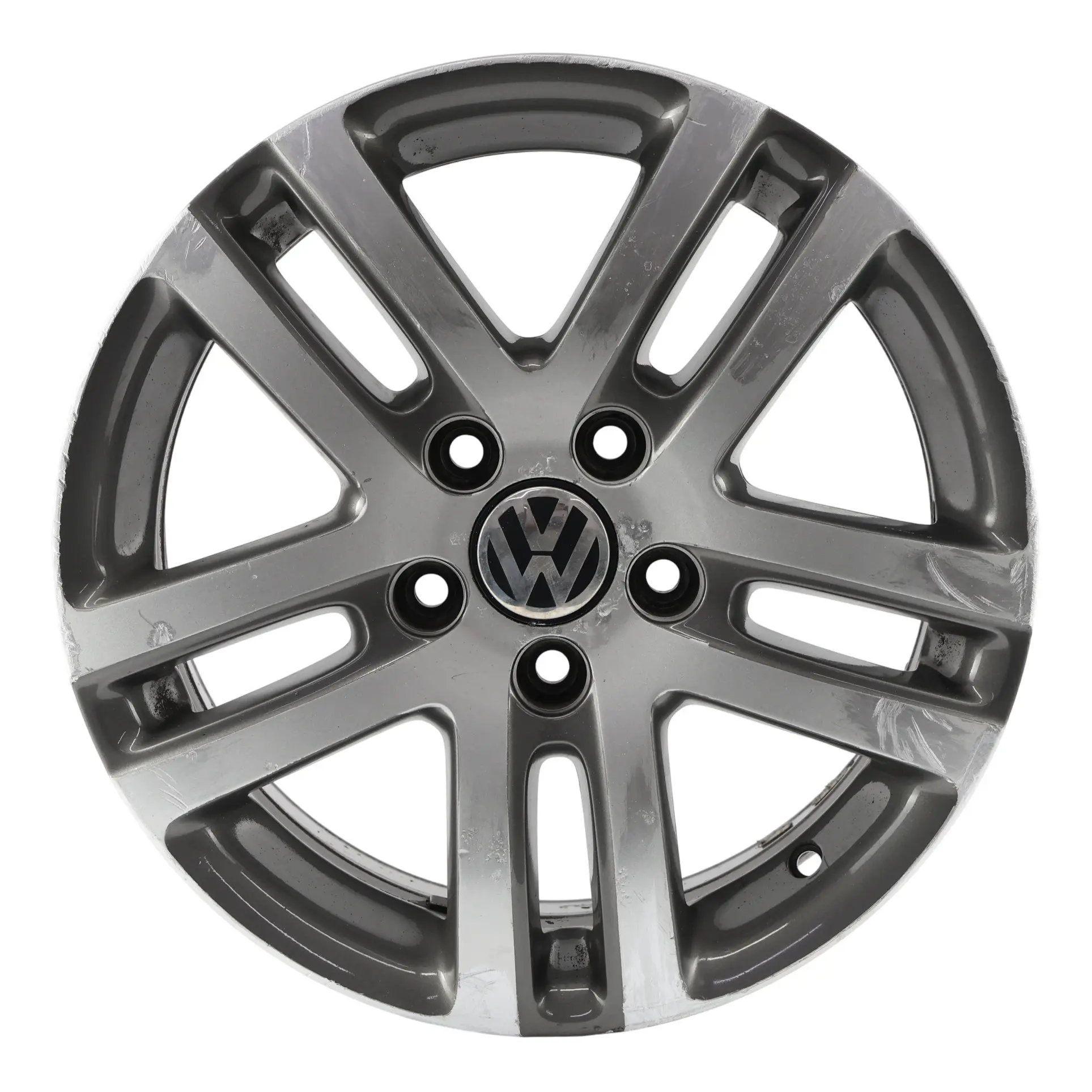 Volkswagen Golf Mk5 Felga Aluminiowa Srebrna 16" 6.5J ET50 1K0601025BM