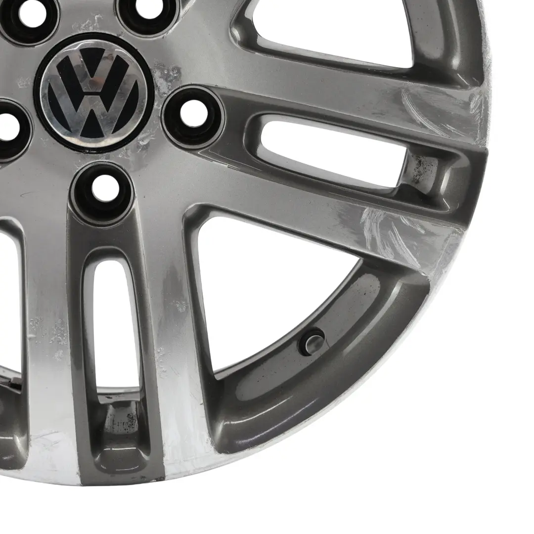 Volkswagen Golf Mk5 Silber Alufelge 16" 6.5J ET:50 - SKU 1K0601025BM-1 - Teilenummer 1K0601025BM