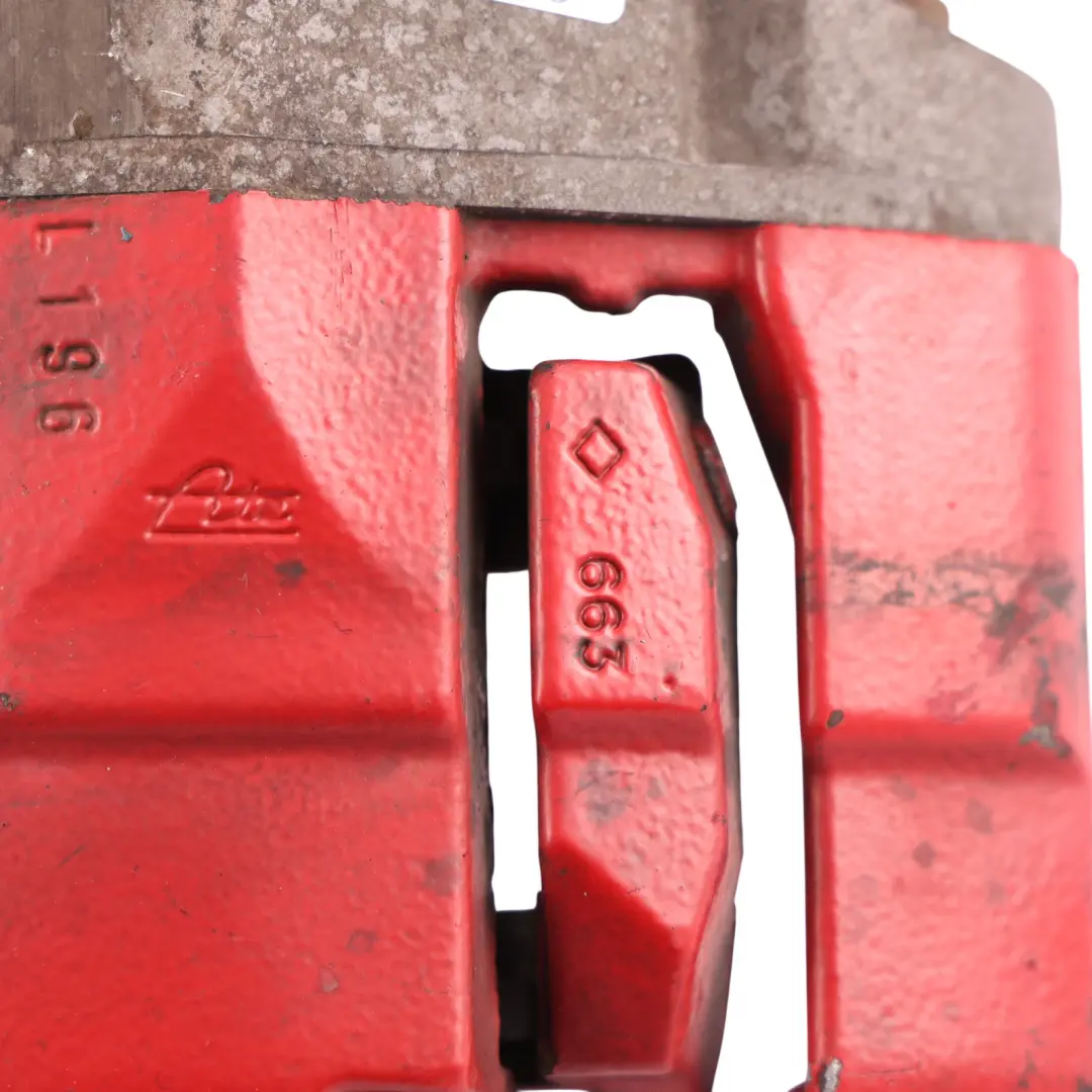 Seat Leon Cupra 1P Brake Caliper Housing ATE Red Front Left N/S - SKU 1K0615123N - Part number 1K0615123N
