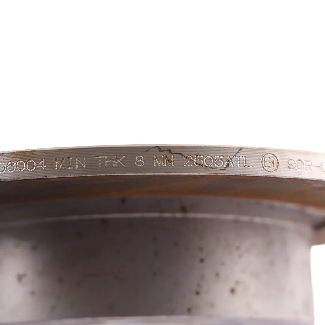 Audi A3 8P Rear Axle Brake Disc Left Right N/O/S 235x10mm Set X2 - SKU 1K0615601AB - Part number 1K0615601AB