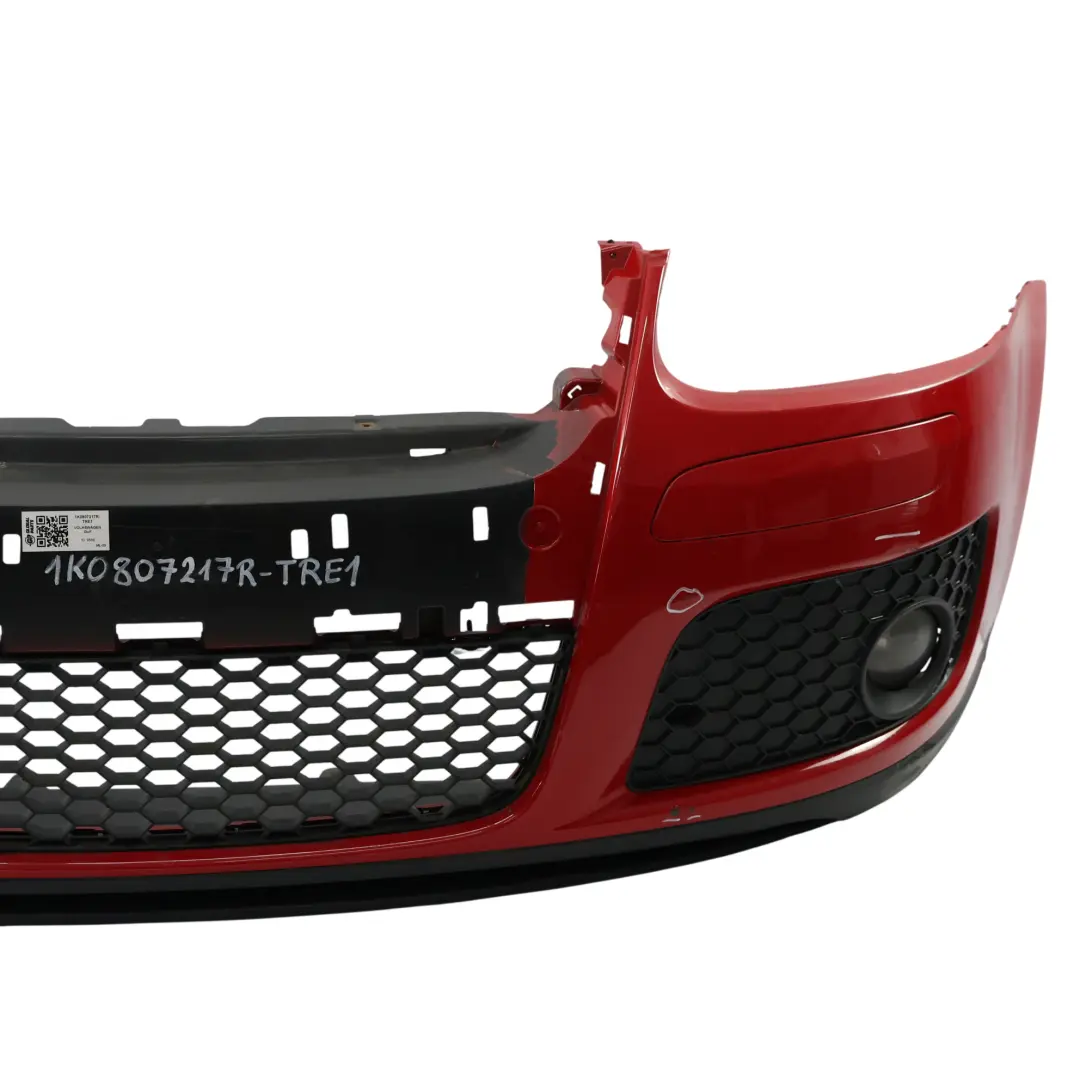 Volkswagen VW Golf Mk5 Zderzak Przedni Tornado Red Czerwony - Y3D - SKU 1K0807217R-TRE1 - Numer Części 1K0807217R