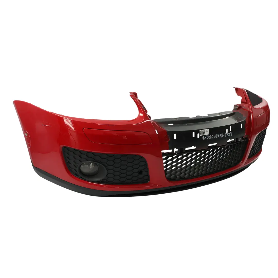 Volkswagen VW Golf Mk5 Zderzak Przedni Tornado Red Czerwony - Y3D - SKU 1K0807217R-TRE1 - Numer Części 1K0807217R