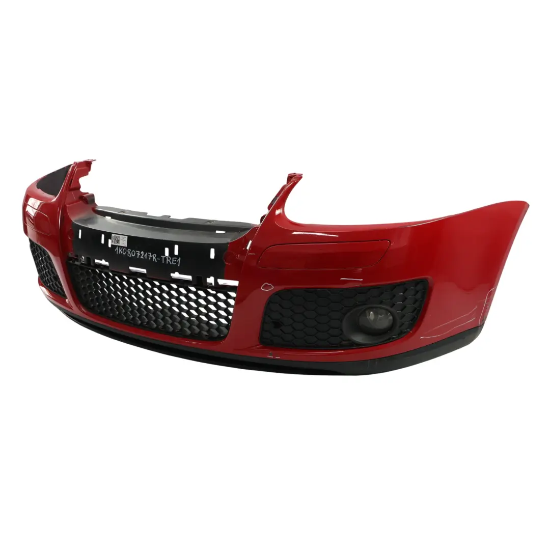 Mk5 Front Bumper Trim Panel Cover Tornado Red - Y3D to Volkswagen VW Golf with Part number 1K0807217R Volkswagen VW Golf Mk5 Front Bumper Trim Panel Cover Tornado Red - Y3D - SKU 1K0807217R-TRE1 - Part number 1K0807217R
