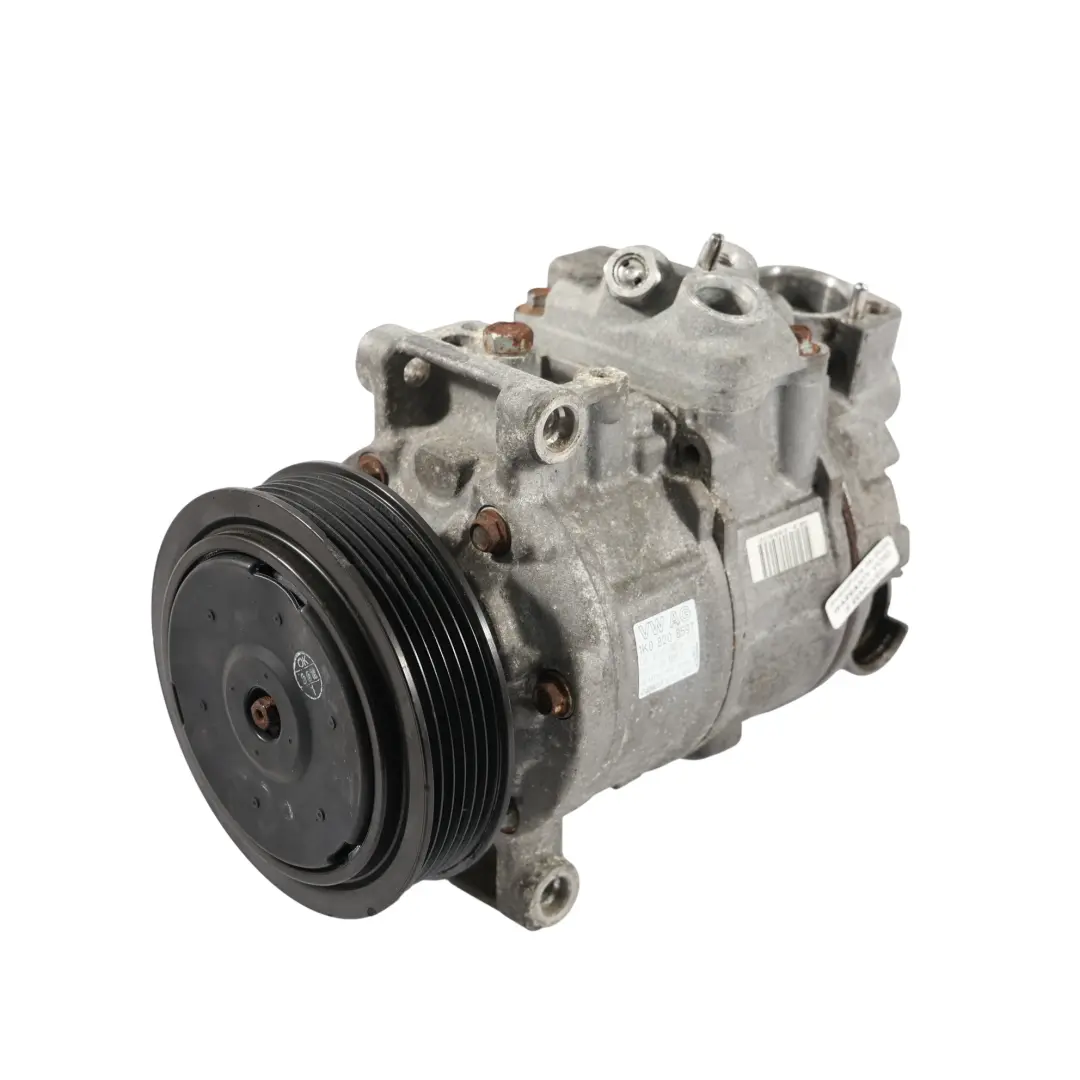 Volkswagen Polo Mk5 6R Air Conditioning Compressor A/C Unit Pump - SKU 1K0820859T-1 - Part number 1K0820859T