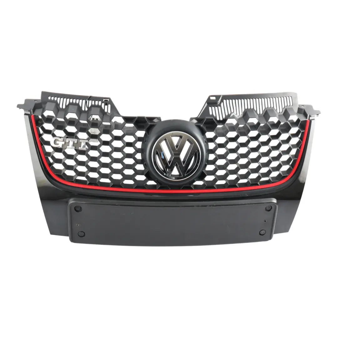 Volkswagen Golf Mk5 GTI Bumper Grille Trim Panel Front Centre Emblem - SKU 1K0853651E-1 - Part number 1K0853651E