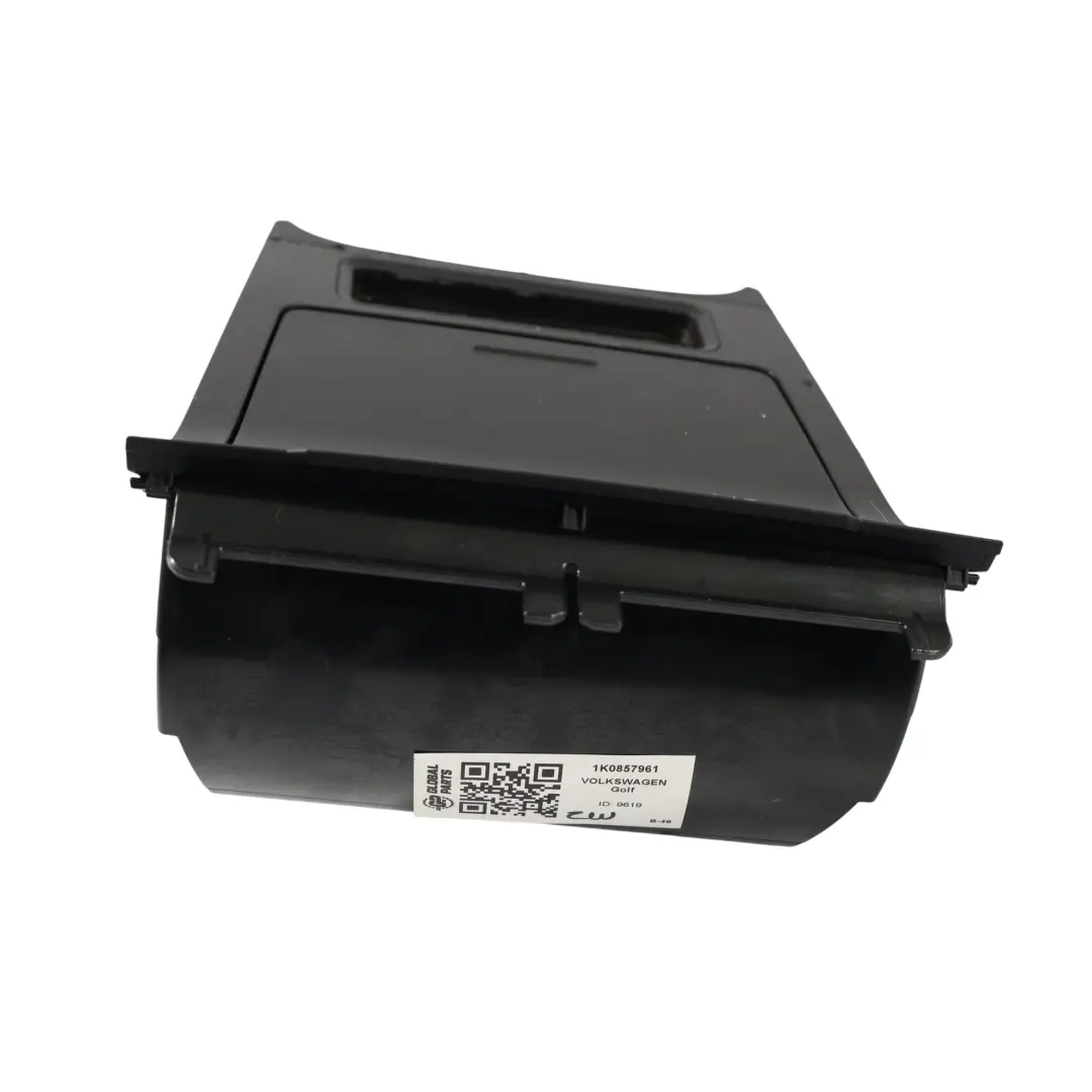 Compartimiento almacenamiento bandeja consola delantera para VW Golf 5 con número de pieza 1K0857961 VW Golf 5 Compartimiento almacenamiento bandeja consola delantera - SKU 1K0857961 - Número de pieza 1K0857961