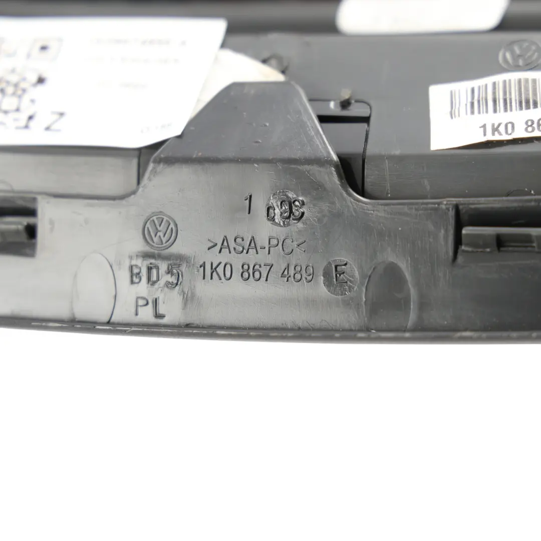 VW Golf Mk6 Tiguan Mk1 Interior Headliner Roof Lamp Light Panel Black - SKU 1K0867489E-4 - Part number 1K0867489E