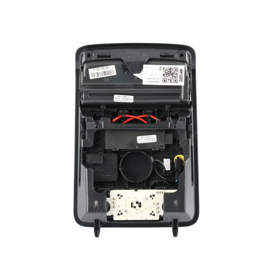 VW Golf Mk6 Tiguan Mk1 Interior Headliner Roof Lamp Light Panel Black - SKU 1K0867489E-4 - Part number 1K0867489E