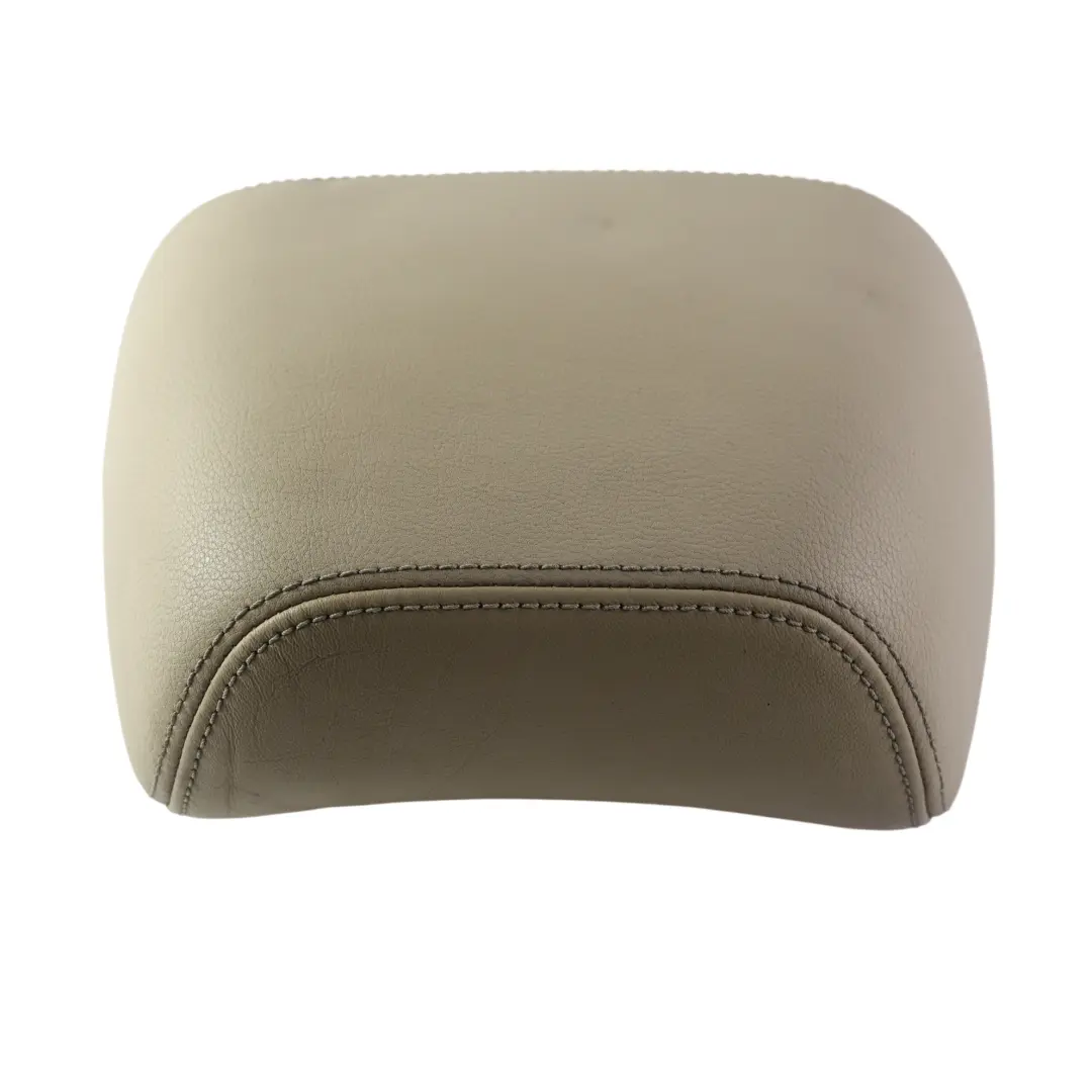 Mk5 Eos Front Seat Headrest Cover Left N/S Beige Leather to VW Volkswagen Golf with Part number 1K0881901AK VW Volkswagen Golf Mk5 Eos Front Seat Headrest Cover Left N/S Beige Leather - SKU 1K0881901AK - Part number 1K0881901AK
