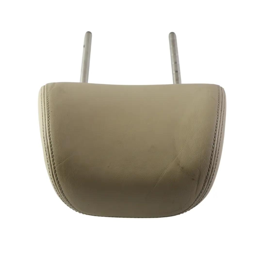 Mk5 Eos Front Seat Headrest Cover Left N/S Beige Leather to VW Volkswagen Golf with Part number 1K0881901AK VW Volkswagen Golf Mk5 Eos Front Seat Headrest Cover Left N/S Beige Leather - SKU 1K0881901AK - Part number 1K0881901AK