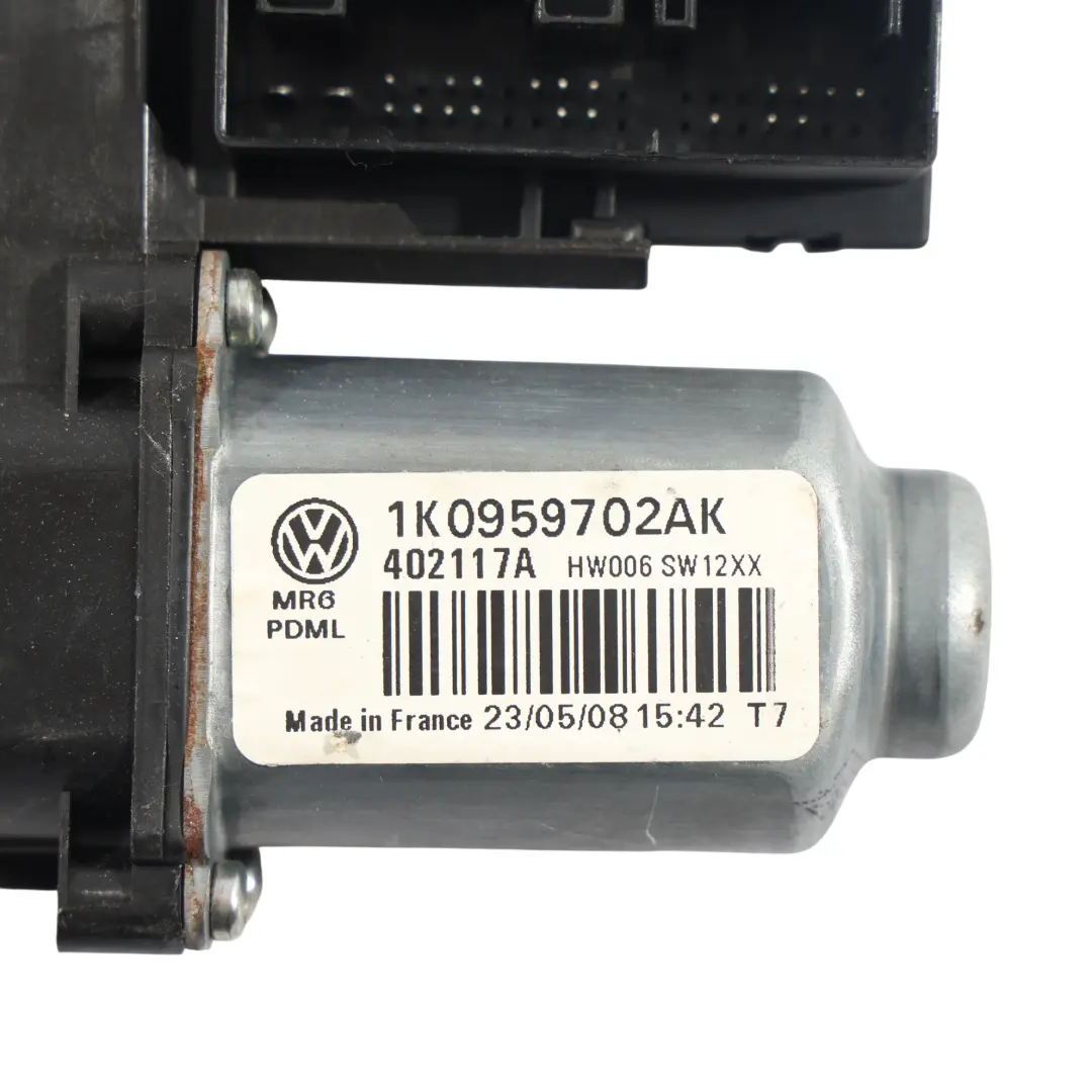 Volkswagen Golf Mk5 Door Window Regulator Motor Front Left N/S - SKU RHD-1K0959702AK - Part number 1K0959702AK