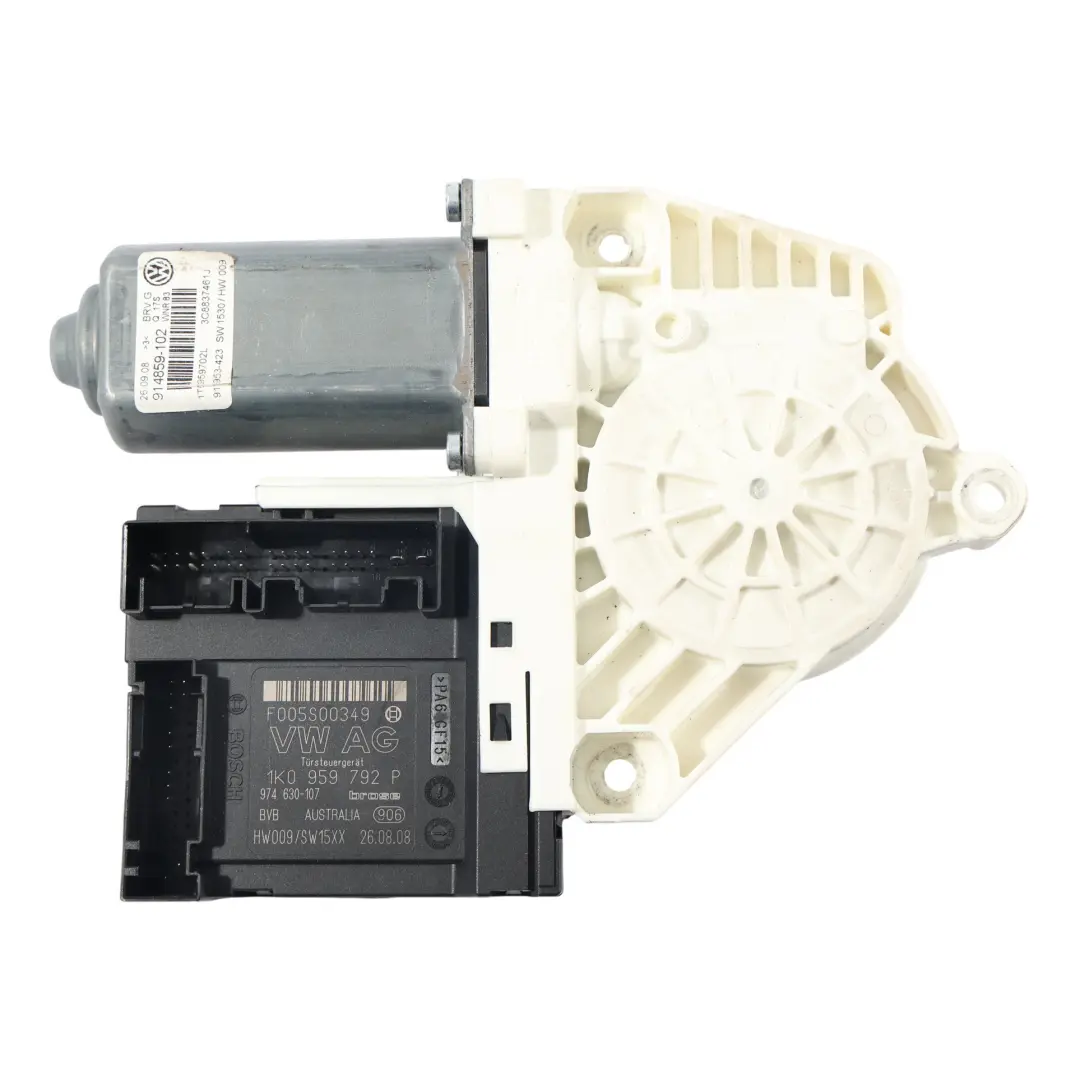 Fensterheber Motor Vorne Beifahrerseite 1T0959702L für Volkswagen Passat CC mit Teilenummer 1K0959792P Volkswagen Passat CC Fensterheber Motor Vorne Beifahrerseite 1T0959702L - SKU 1K0959792P - Teilenummer 1K0959792P