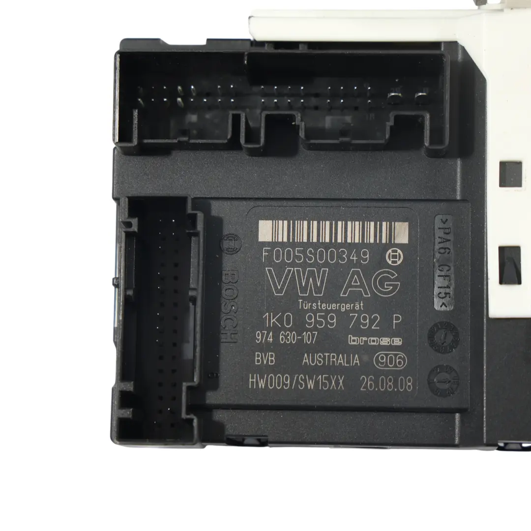 Volkswagen Passat CC Motore Alzacristallo Porta Anteriore Destro 1T0959702L - SKU 1K0959792P - Numero di parte 1K0959792P