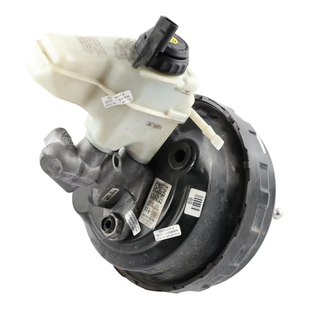 VW Volkswagen Golf Mk6 Brake Servo Master Cylinder Braking Unit - SKU 1K2614105BM-1 - Part number 1K2614105BM