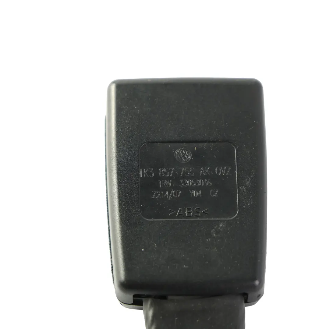 Volkswagen Golf Mk5 EOS 1F Front Seat Belt Buckle Clip Right O/S - SKU RHD-1K3857756AK - Part number 1K3857756AK