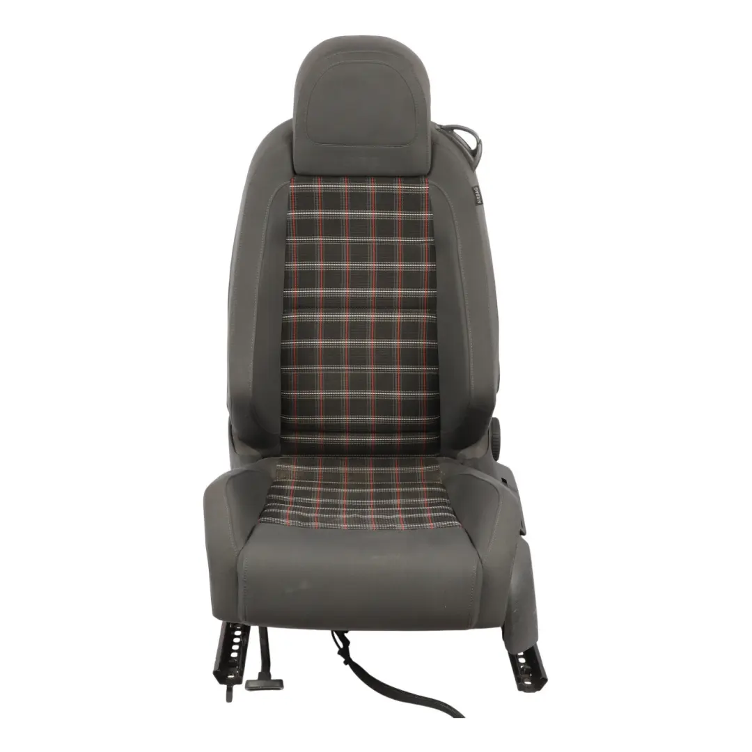 VW Volkswagen Golf Mk5 GTI Front Seat Cloth Fabric Left N/S - SKU 1K3882805H-2 - Part number 1K3882805H