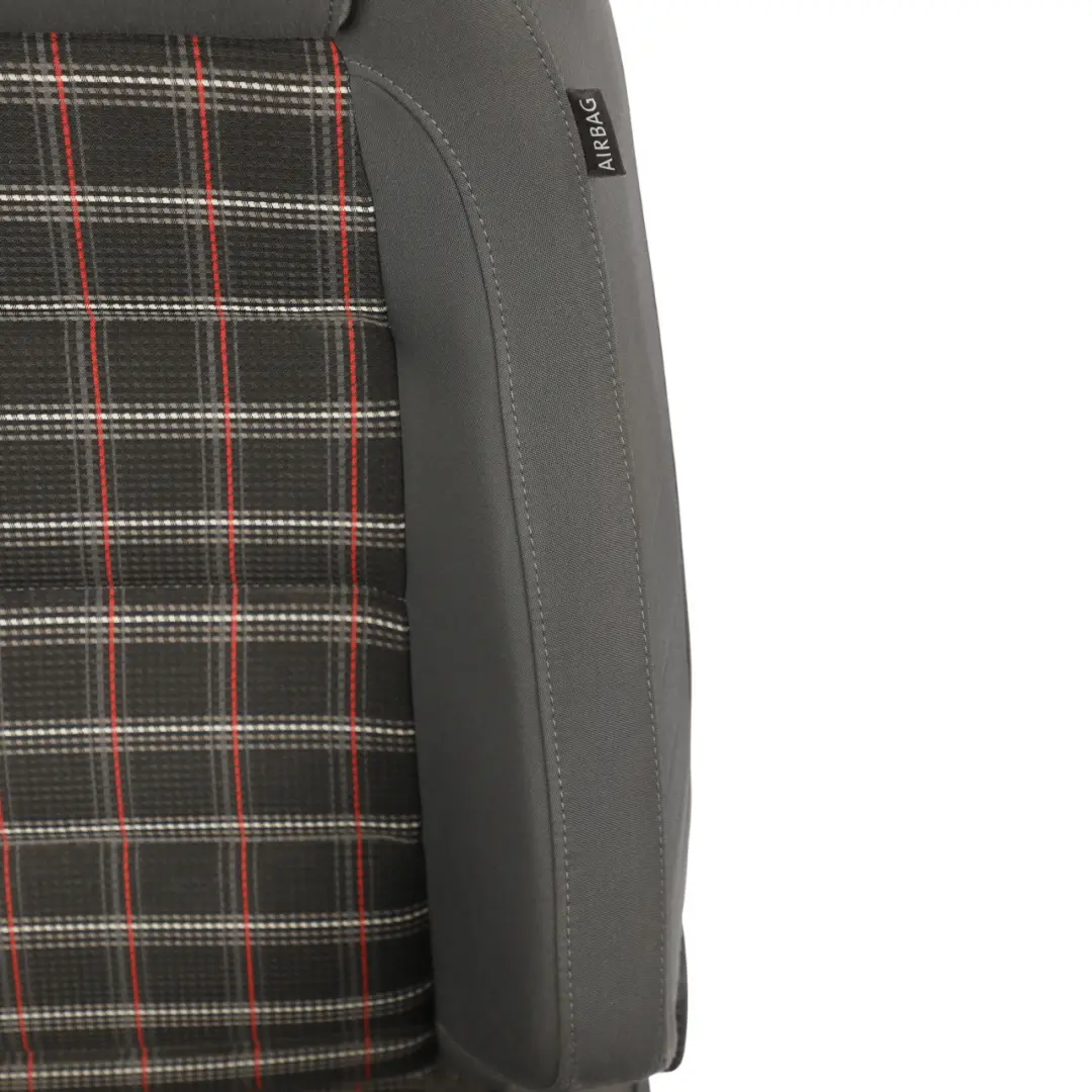 VW Volkswagen Golf Mk5 GTI Front Seat Cloth Fabric Left N/S - SKU 1K3882805H-2 - Part number 1K3882805H