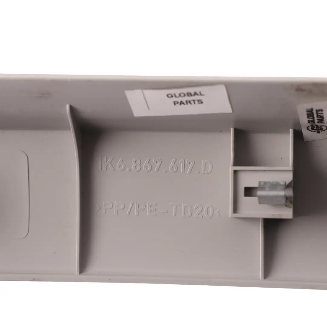 Mk6 Rear Roof Interior Headlining Trim Pearl Grey to Volkswagen Golf with Part number 1K6867617D Volkswagen Golf Mk6 Rear Roof Interior Headlining Trim Pearl Grey - SKU 1K6867617D - Part number 1K6867617D