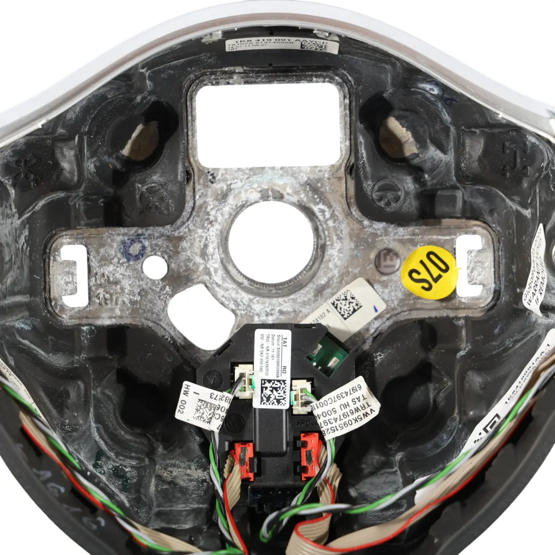 Volkswagen Scirocco Kierownica NOWA Czarna Skóra Ścięta Łopatki - SKU 1K8419091AA-1 - Numer Części 1K8419091AA