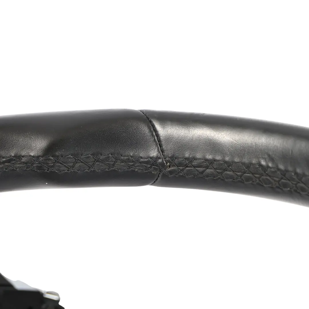 Volkswagen Scirocco Kierownica Czarna Skóra Multifunkcja Ścięta - SKU 1K8419091BF - Numer Części 1K8419091BF