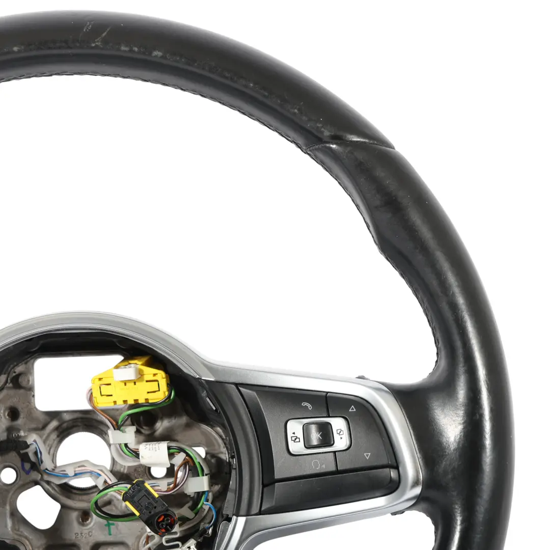 VW Volkswagen Scirocco Steering Wheel Multifunction Flat Bottom - SKU 1K8419091BF - Part number 1K8419091BF